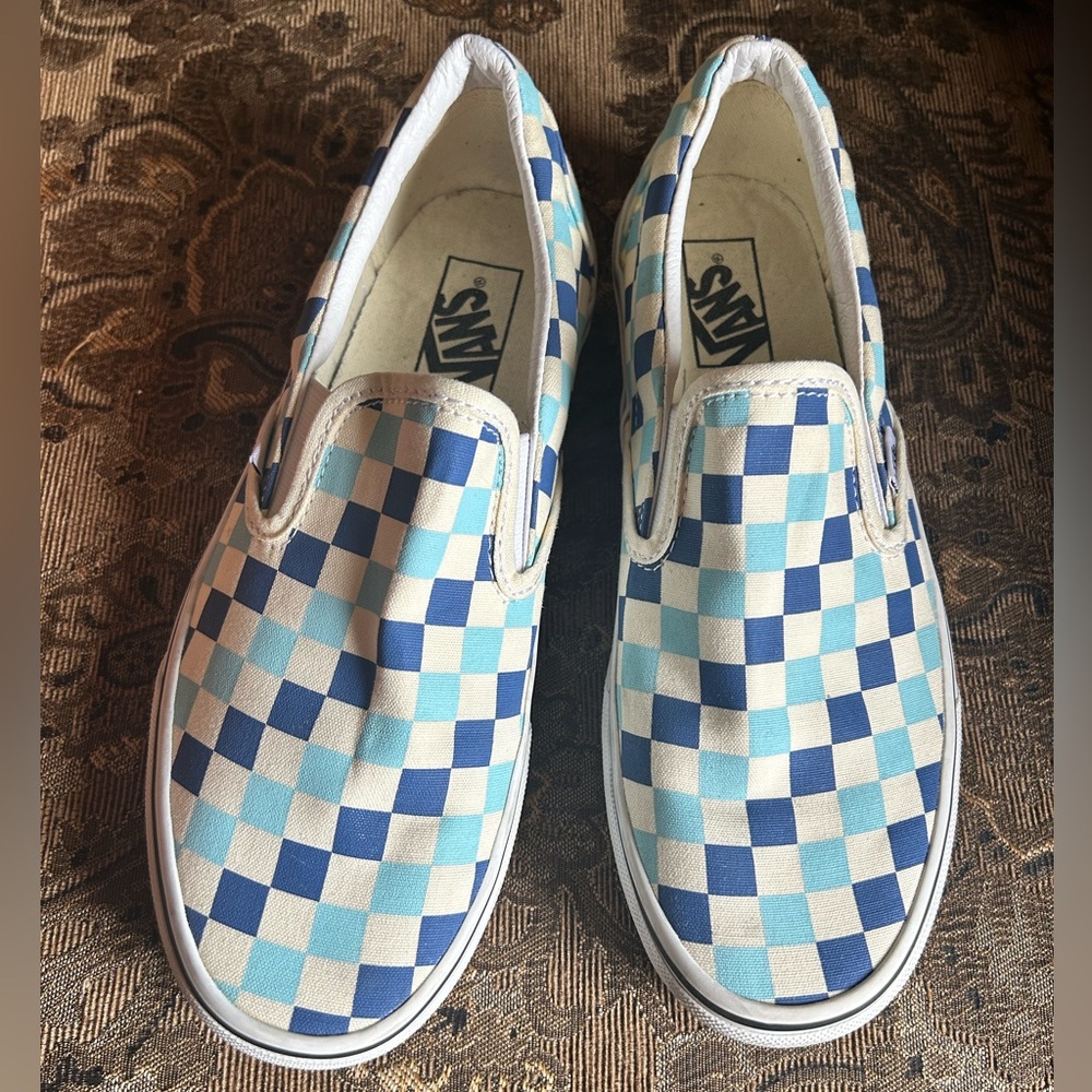 Unisex Vans Classic Slip On Checkered Shoe